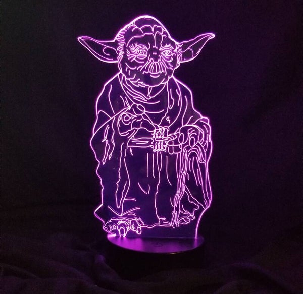 LED Table Light - Yoda