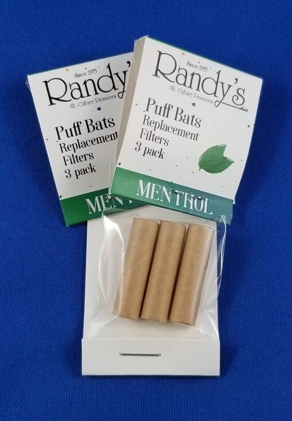 Randy's Bats Replacement Filter x3 - Menthol