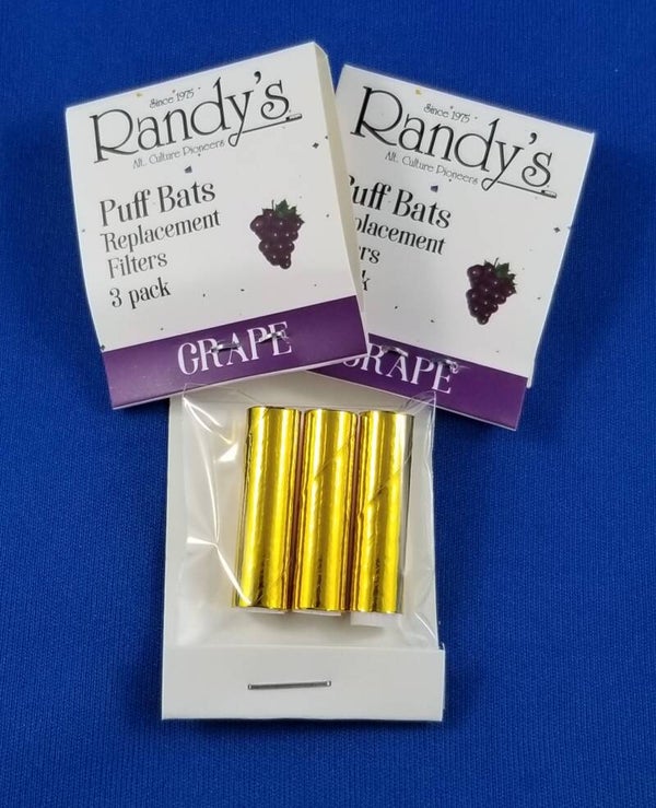 Randy's Bats Replacement Filter x3 - Grape