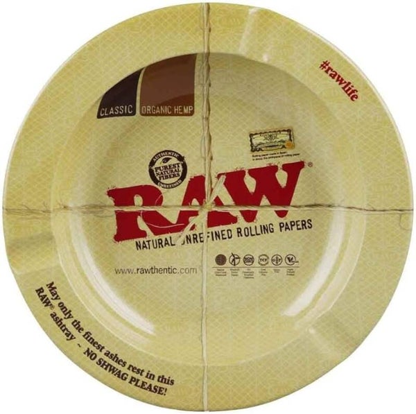 RAW Round Metal 5" Ashtray