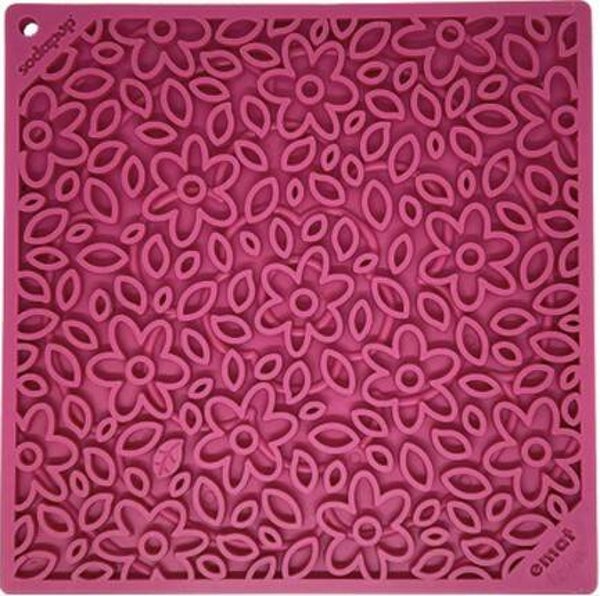 Soda Pup Lickmat Flower design