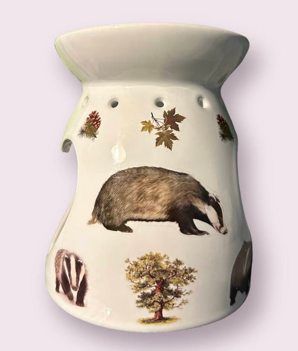 Large Badger Tealight Holder