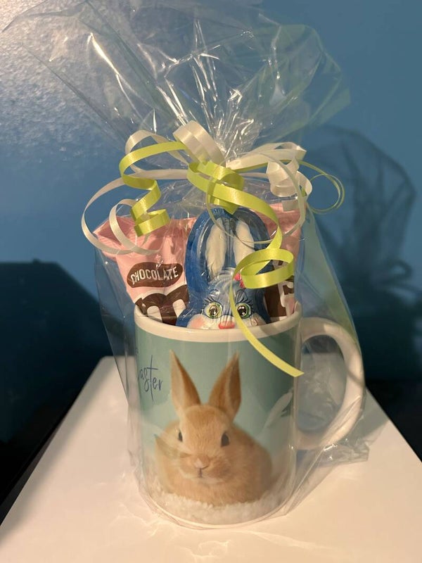 Easter bunny sweet filled Mug