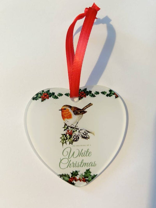 Robin Christmas Tree Decoration