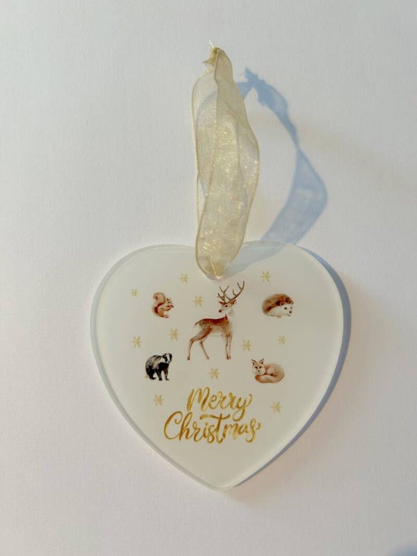 Animals Acrylic Tree Decoration