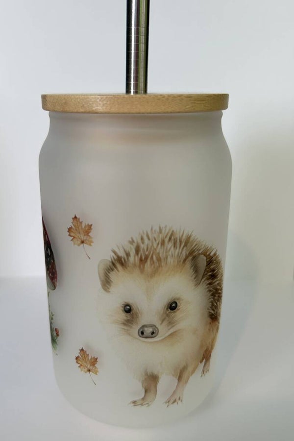 Frosted Glass - Hedgehog