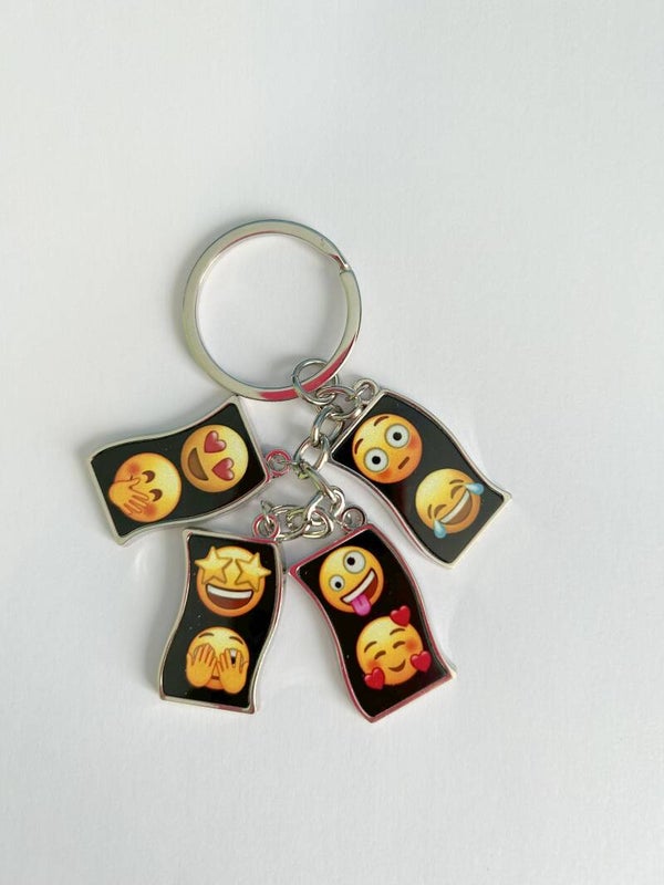 Emoji 4 Flag Key Ring