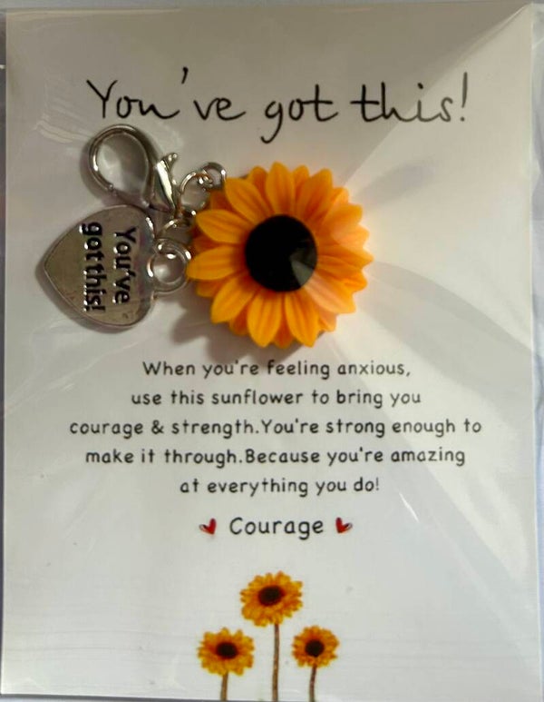 Sunflower sentiment card