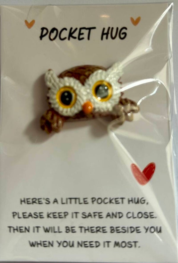 Owl Pocket Hug