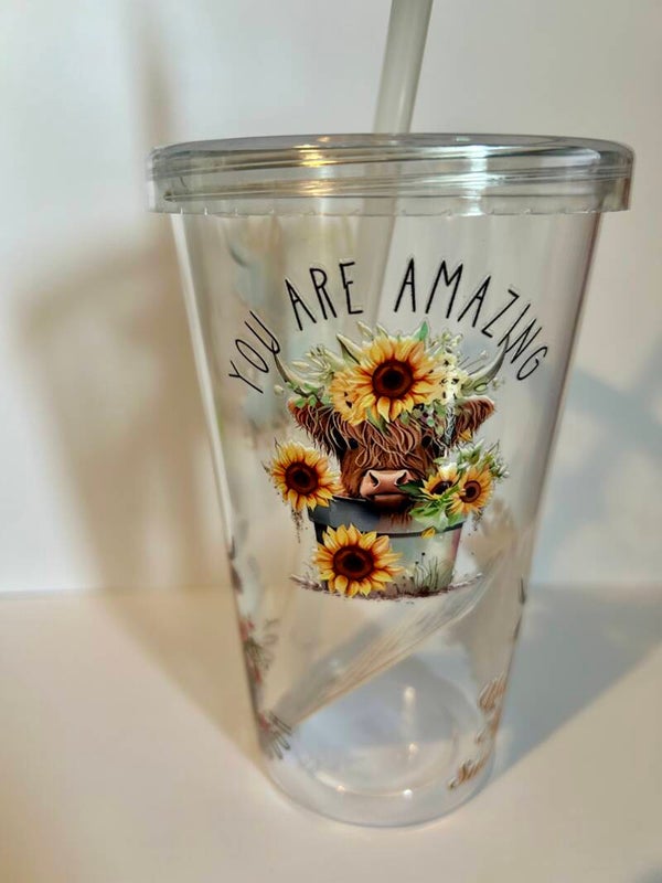 Highland Cow Tumbler