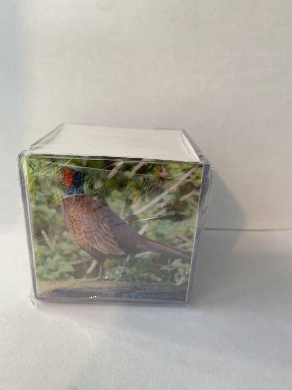 Pheasant Memo Block