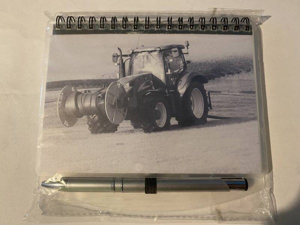 Tractor Notebook & Pen