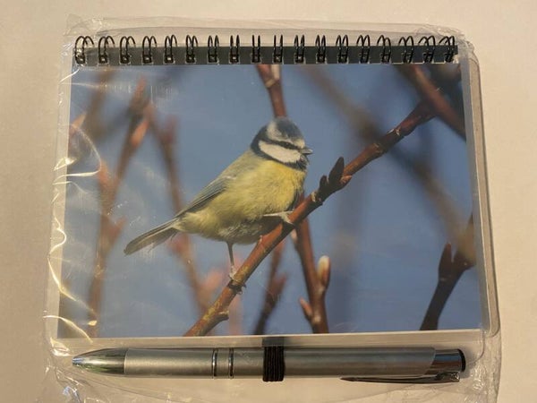 Blue Tit Notebook & Pen