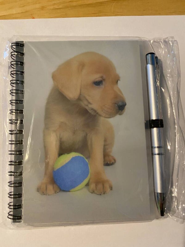 Puppy Notebook & Pen