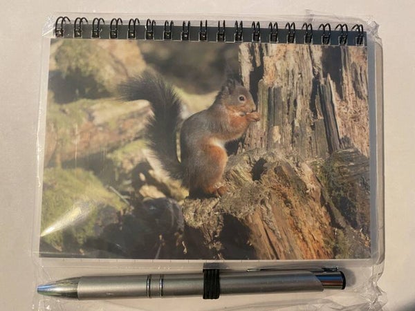 Squirrel Notebook & Pen