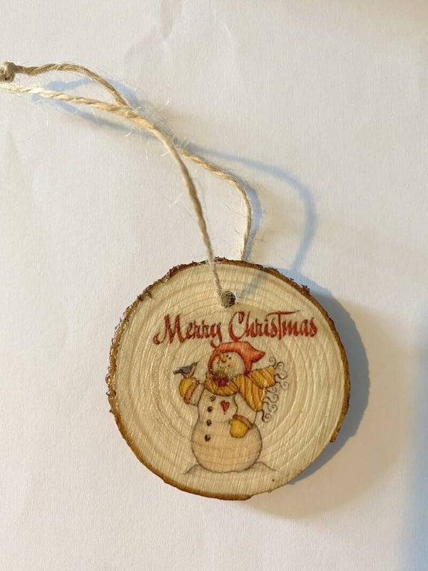 Christmas Snowman Tree Decoration