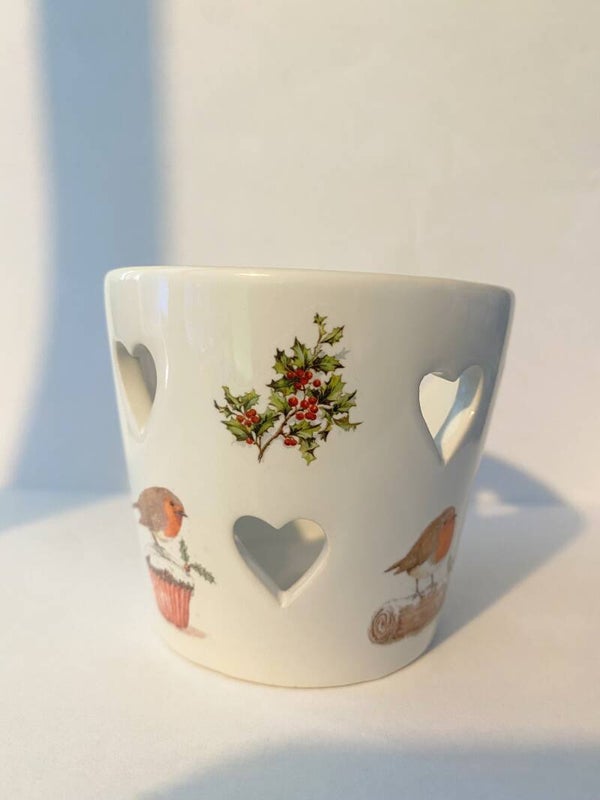 Small Robin Tealight Holder