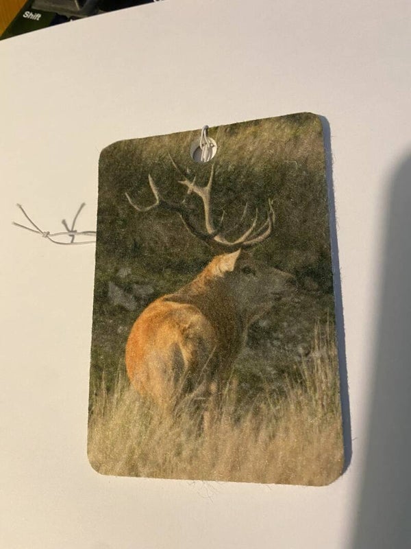 Red Stag Car Air Freshener