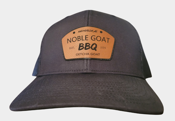 Noble Goat BBQ Richardson Black Trucker Hat