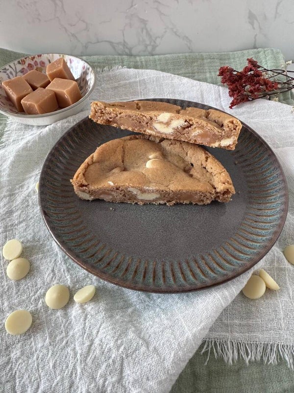 🍪 Karamel/Witte Chocolade Koek