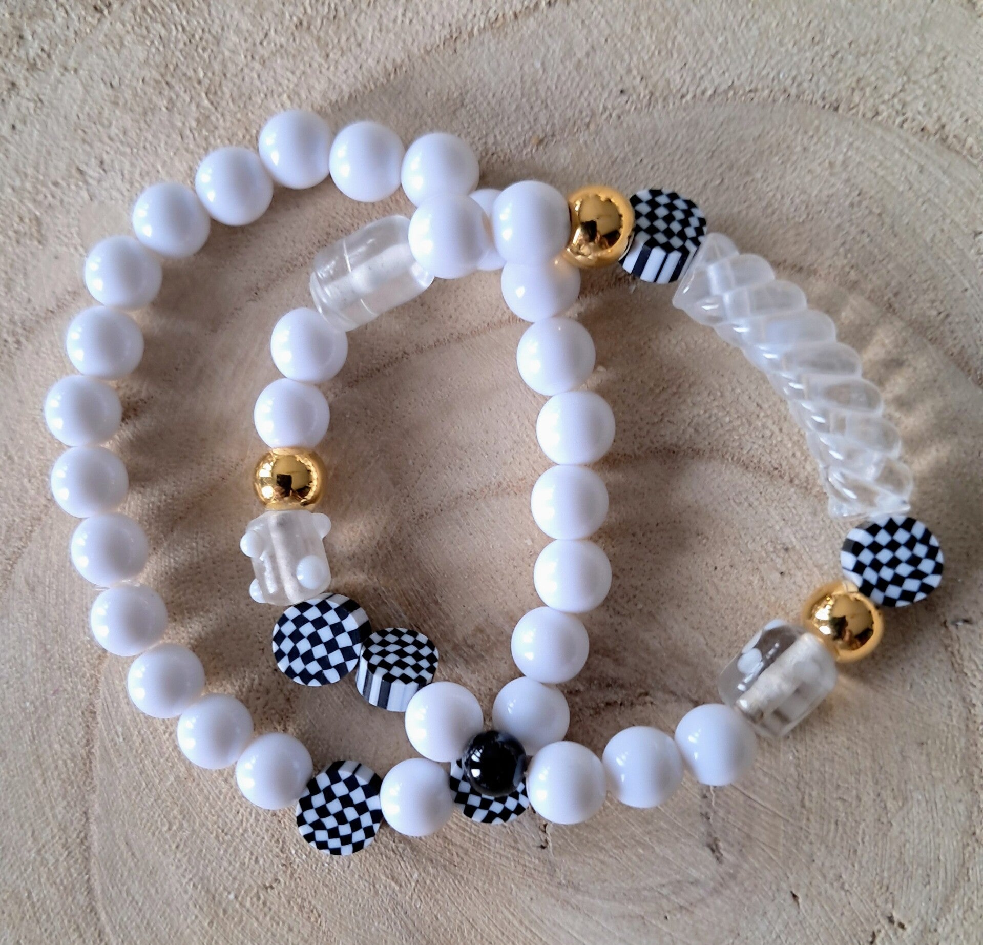 Set van twee armbandjes