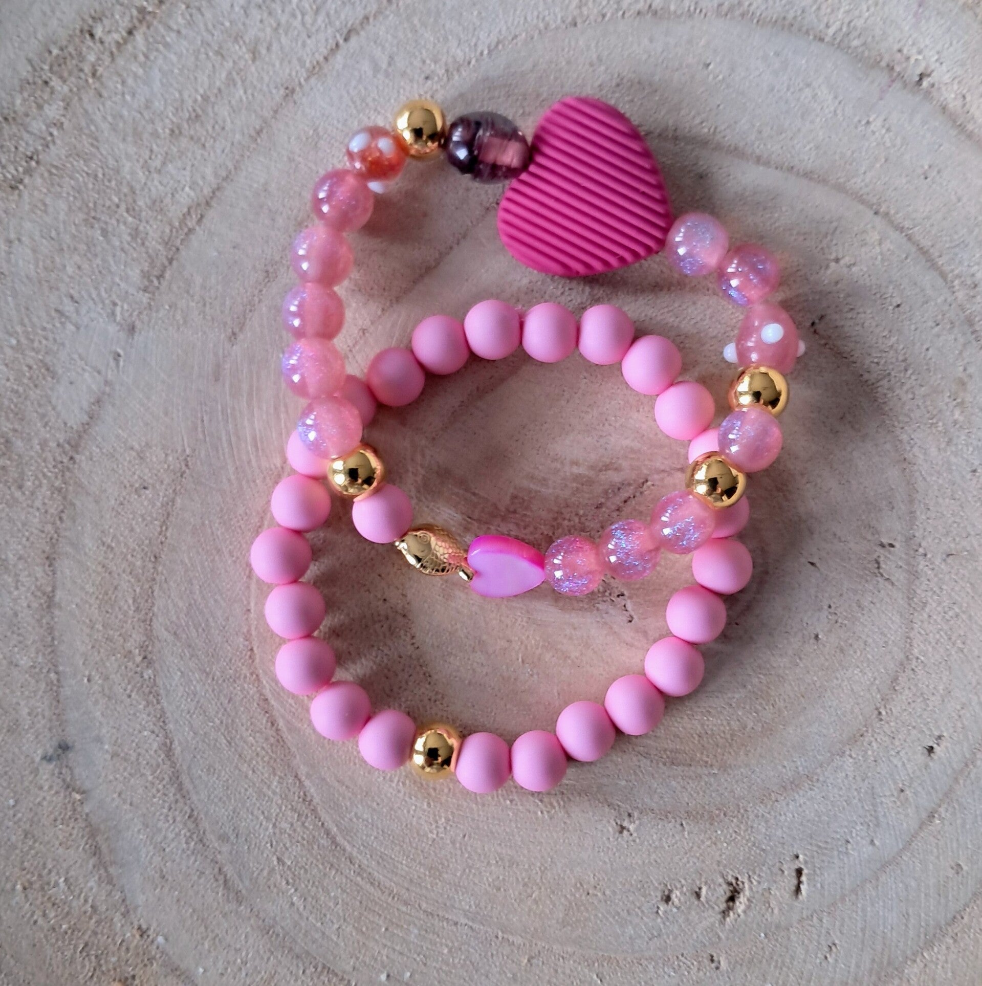 Set van twee armbandjes