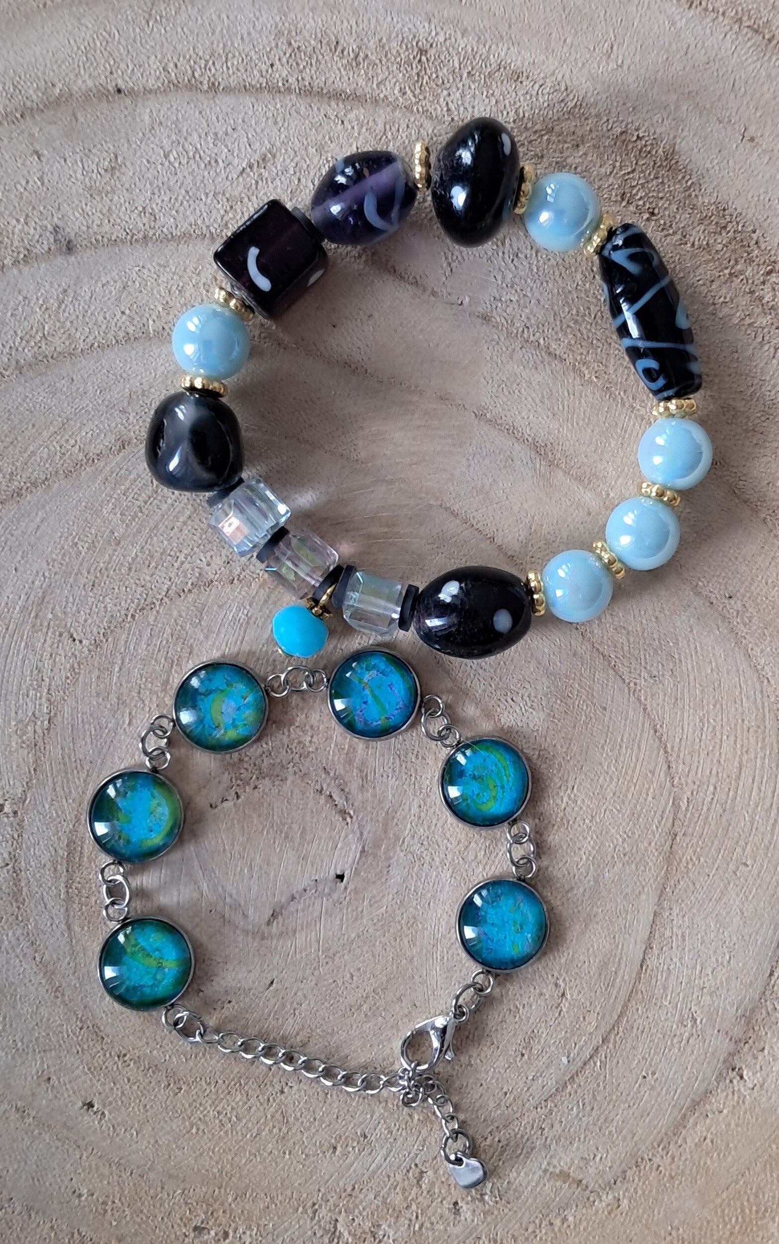 combinatie armbanden