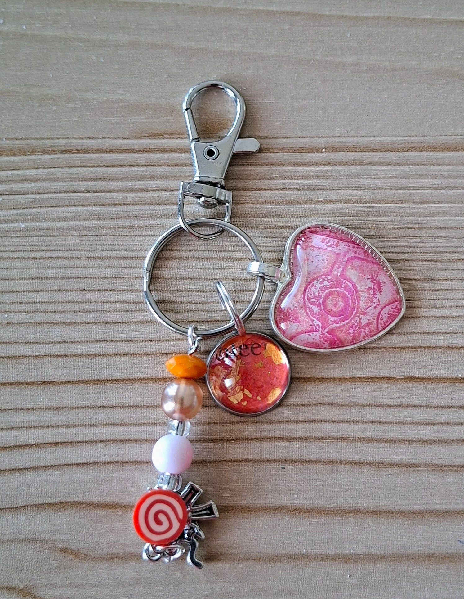 Sleutelhanger met cabochon