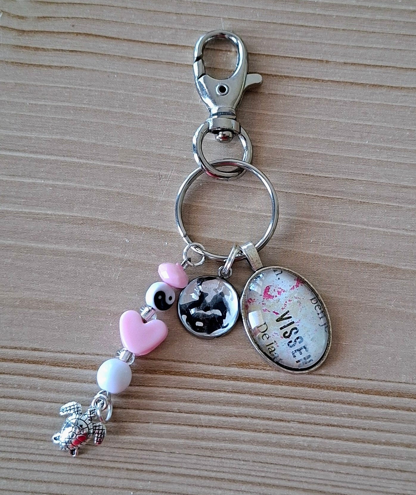 Sleutelhanger met cabochon