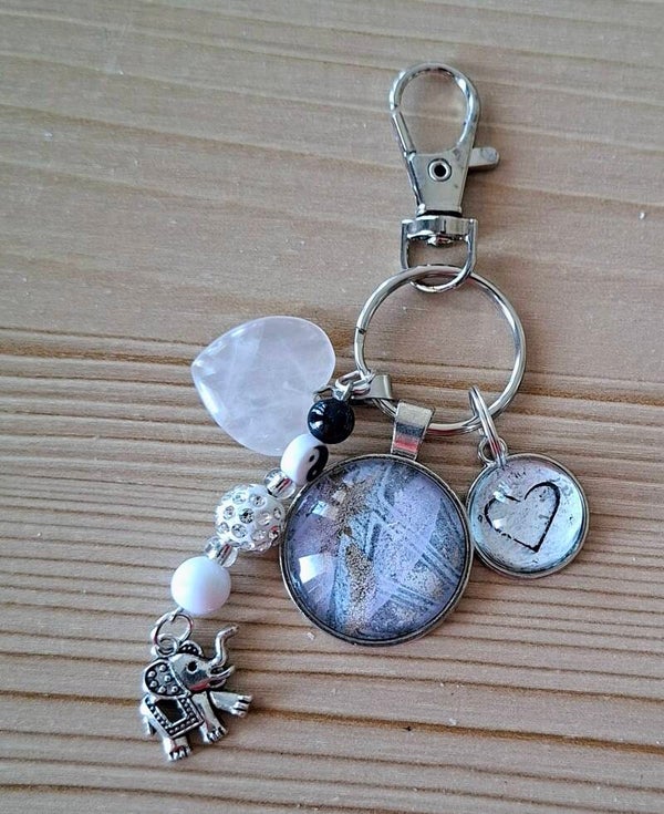 Sleutelhanger met cabochon