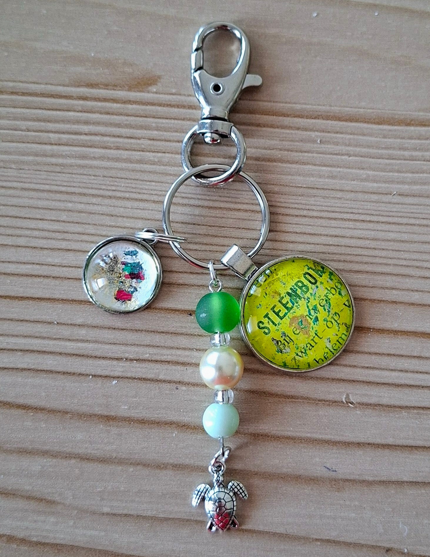 Sleutelhanger met cabochon