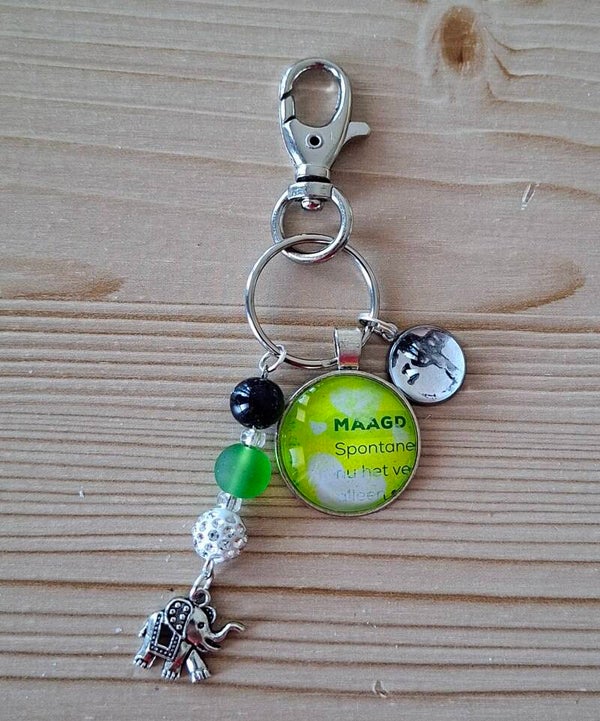 Sleutelhanger met cabochon