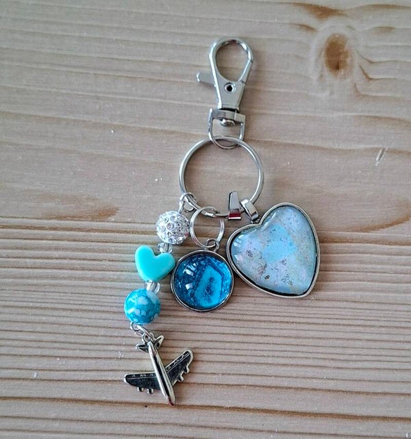 Sleutelhanger met cabochon