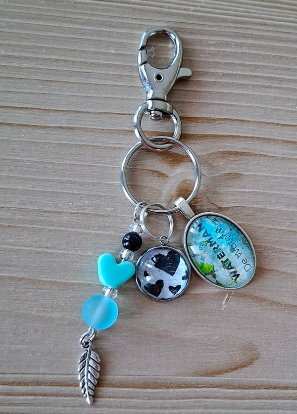 Sleutelhanger met cabochon
