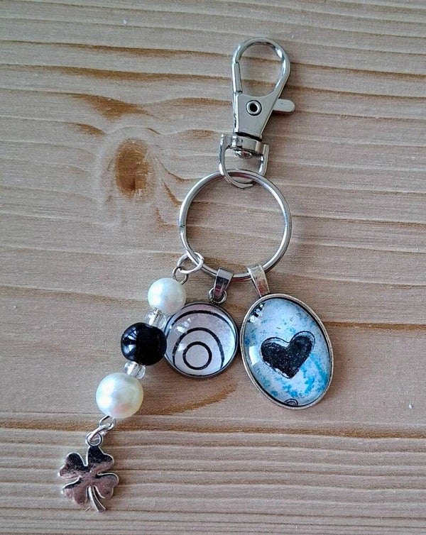 Sleutelhanger met cabochon