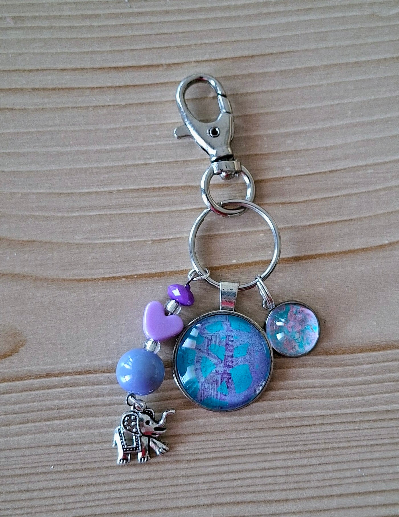 Sleutelhanger met cabochon