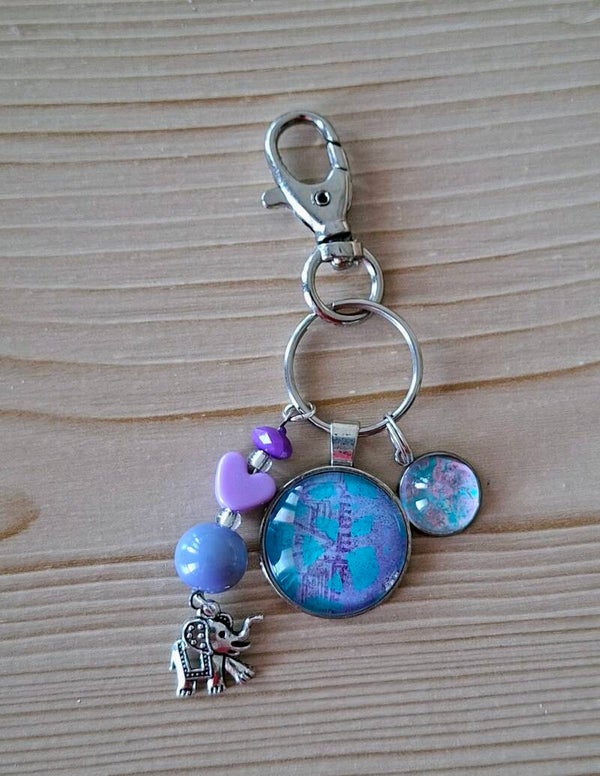 Sleutelhanger met cabochon