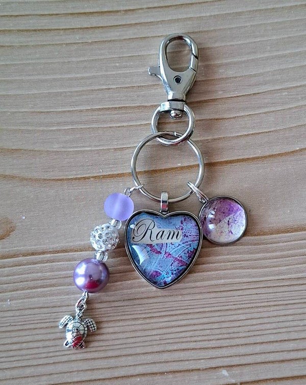 Sleutelhanger met cabochon