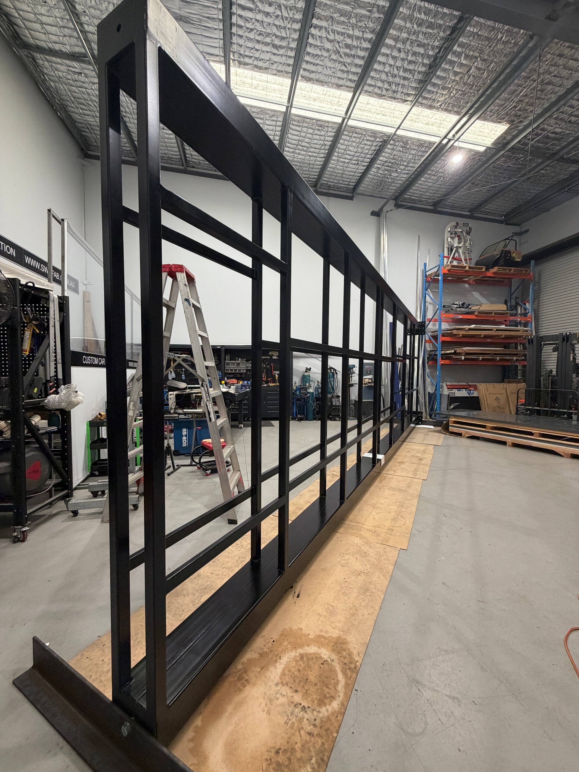Pylon Sign Frame built by PSA Pylon Signs Australia