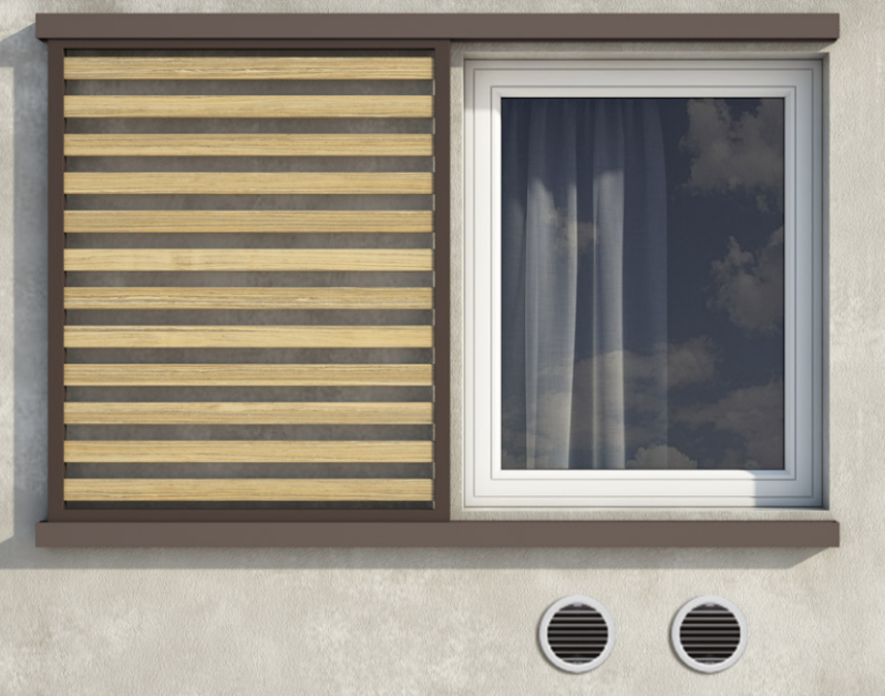 Unico ist eine Klimaanlage, die mit minimalen Aufwand für maximalen Komfort sorgt. An der Aussenfassade oder auf der Terrasse: keine externe Einheit, nur zwei Aussenluftauslässe. So bleibt die Ästhetik Ihres Gebäudes erhalten.