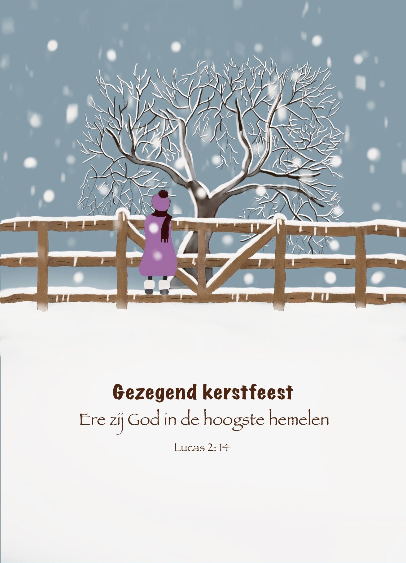 Gezegend kerstfeest