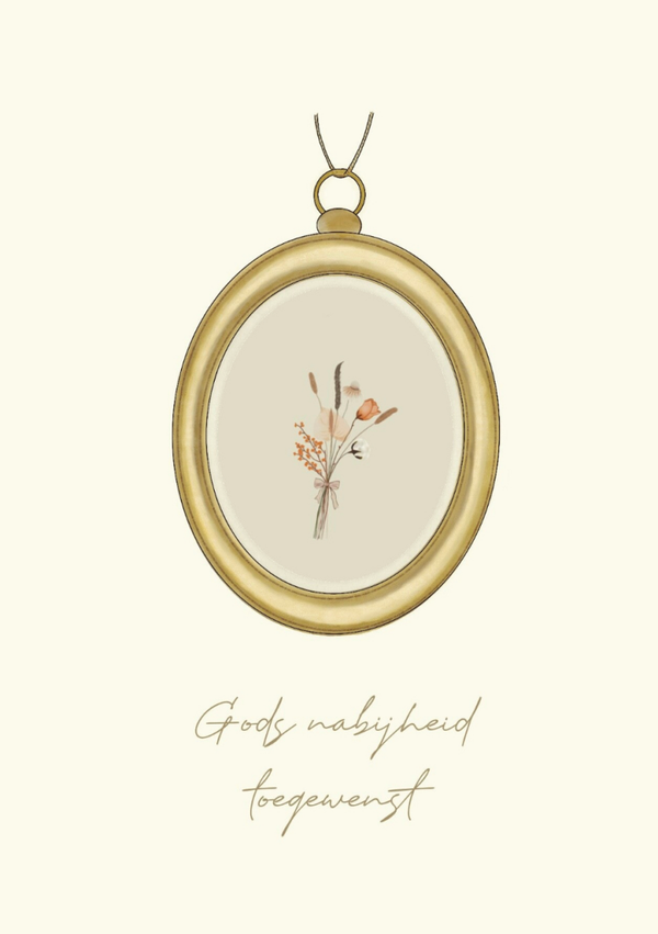 Christelijke kaart | Gods nabijheid toegewenst