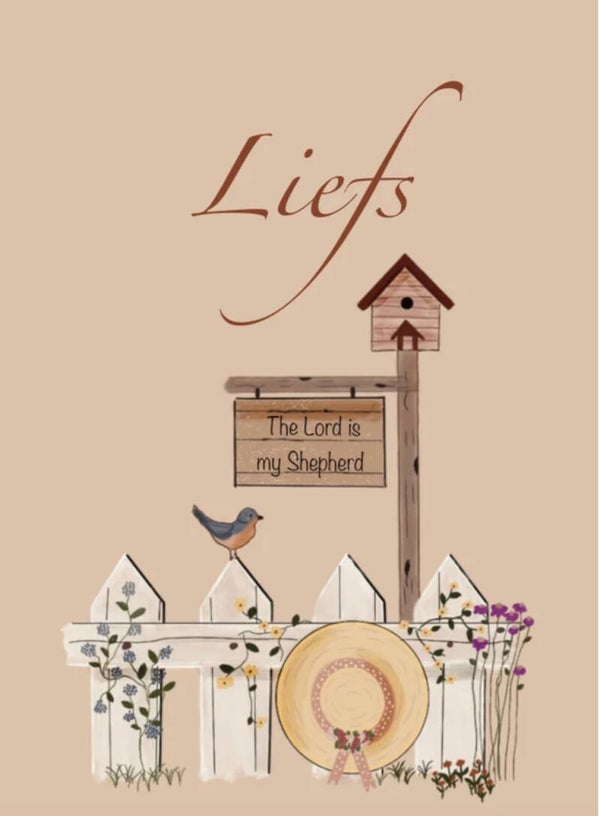 Christelijke kaart Liefs | The Lord is my Shepherd