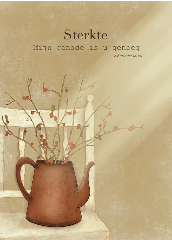 Sterkte kaart Mijn genade is u genoeg – 2 Korinthe 12:9