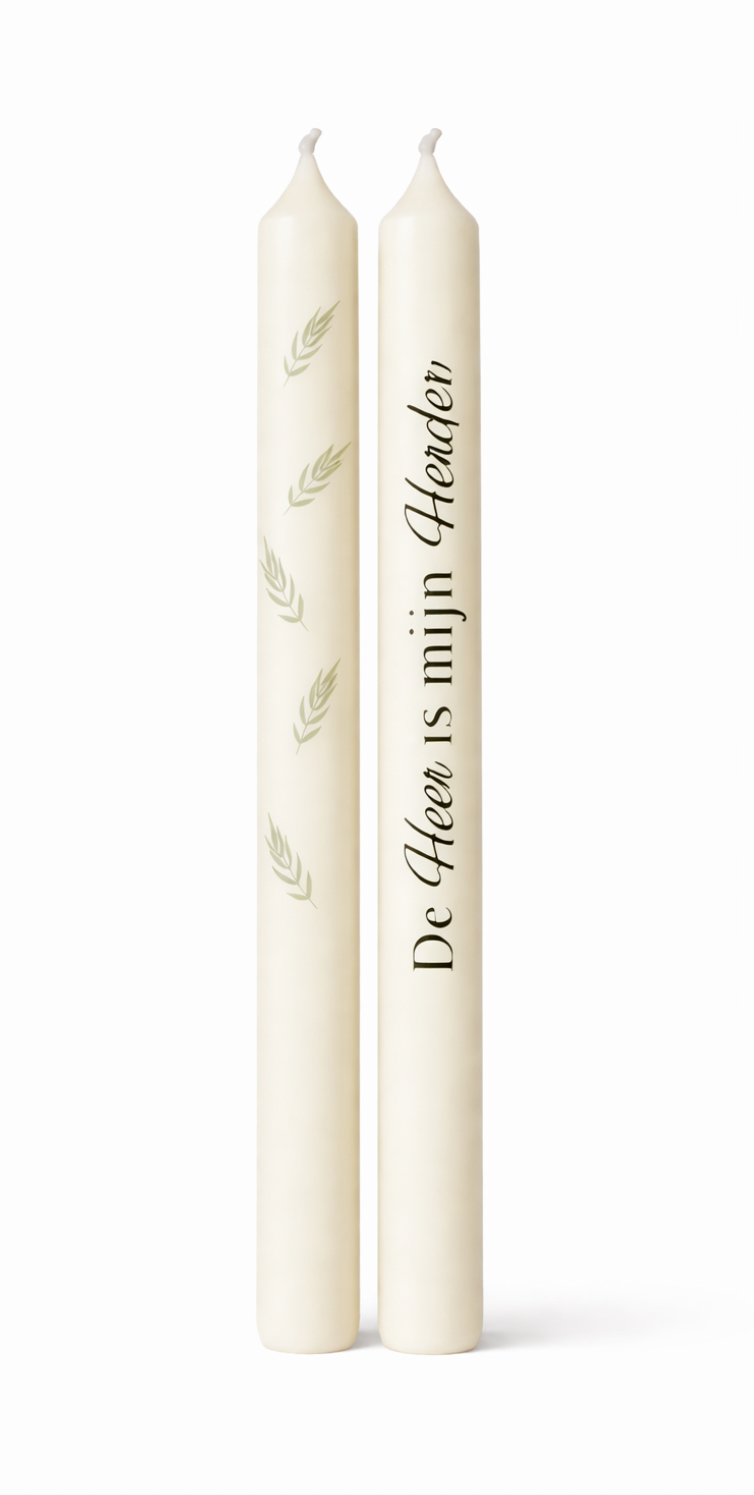Kaarsenset belijdenis De Heer is mijn Herder