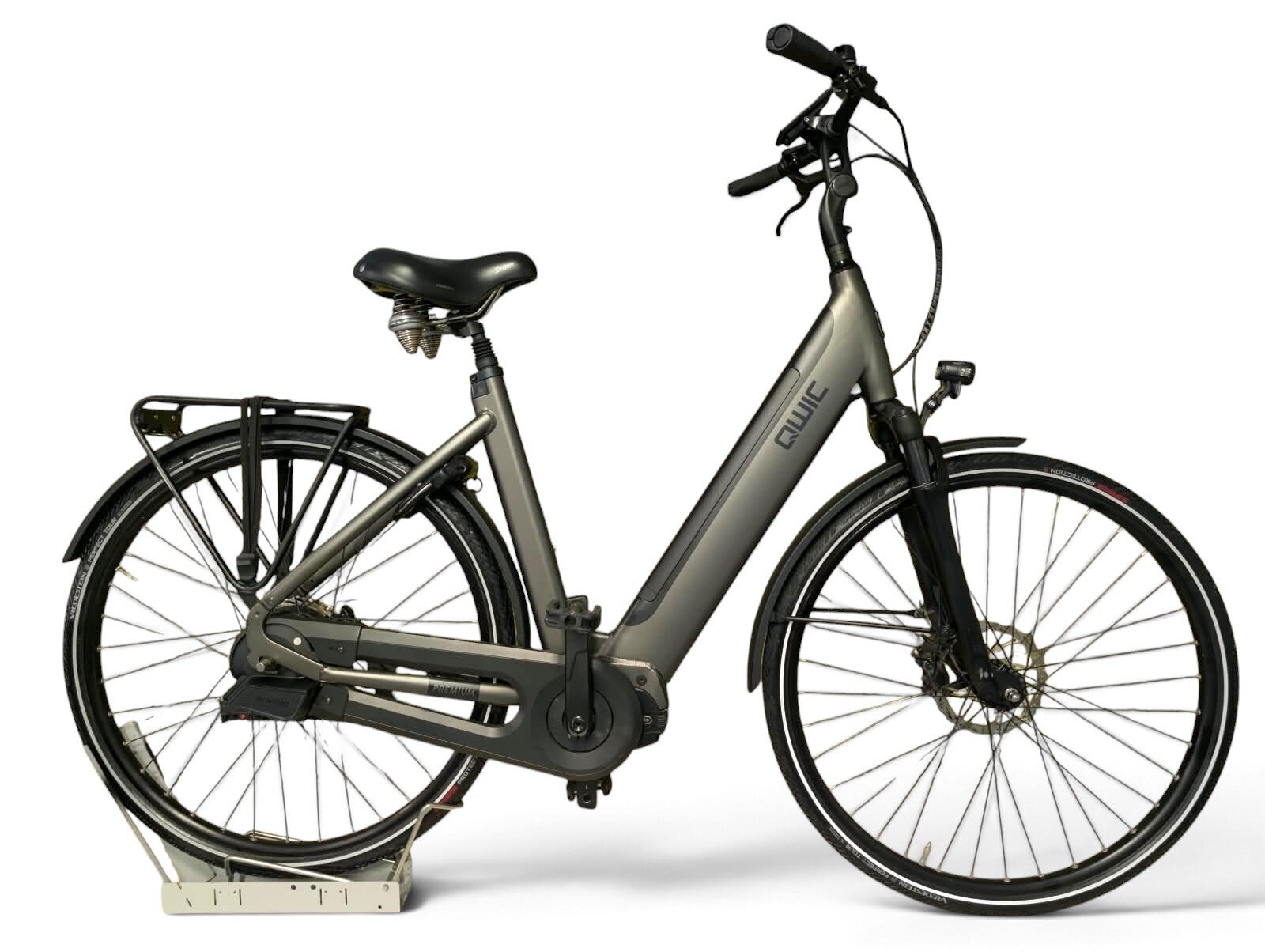 Qwic premium automatic I evolio M420 middenmotor 500WH 2024✅