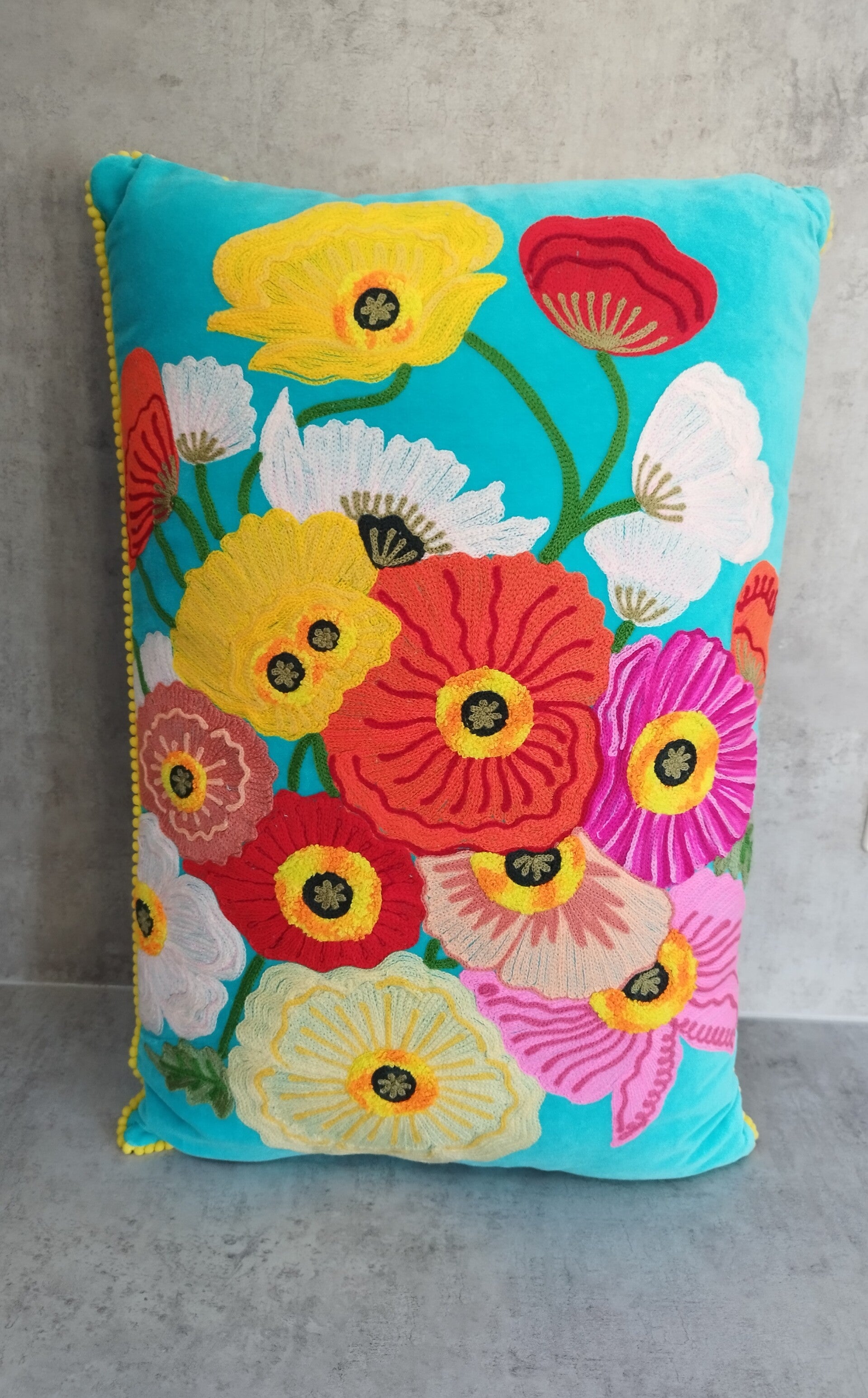 Fairtrade Bloemen Kussen