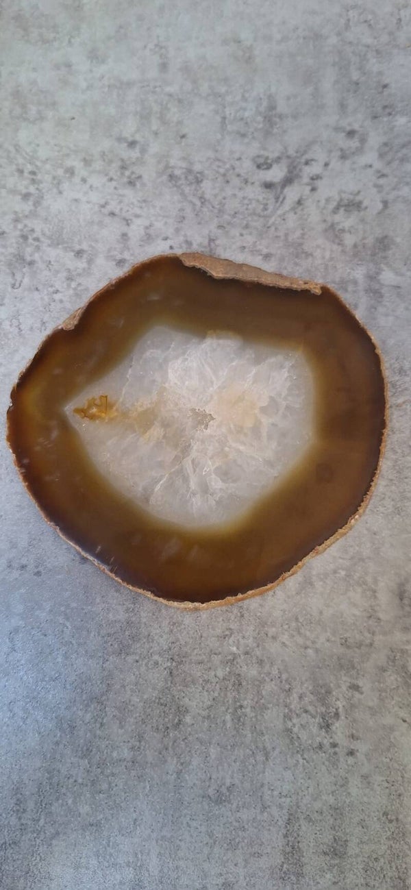 Agaat edelsteen schijf