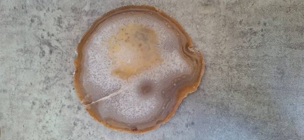 Agaat edelsteen schijf