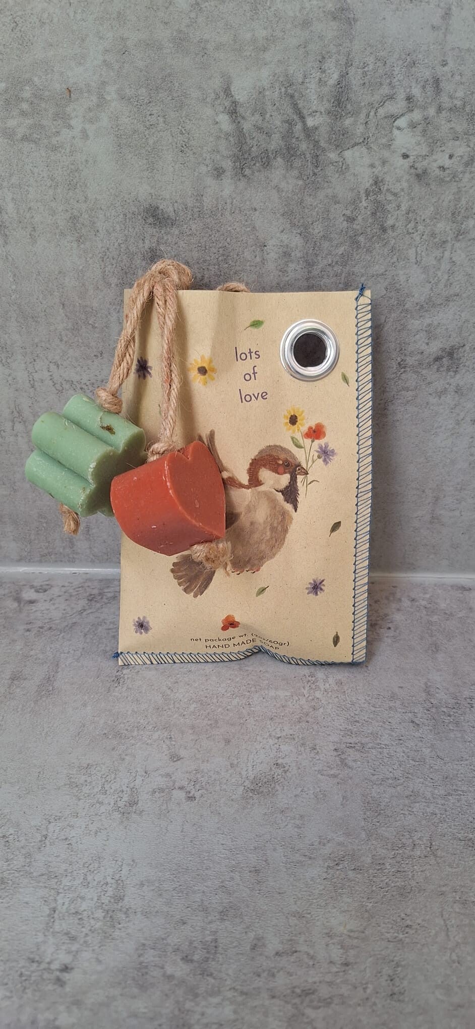 Lots of love hand made zeepjes